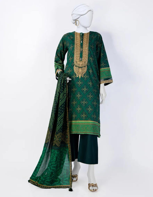 Original J. PREMIUM LAWN - 3 Piece Printed Lawn 003