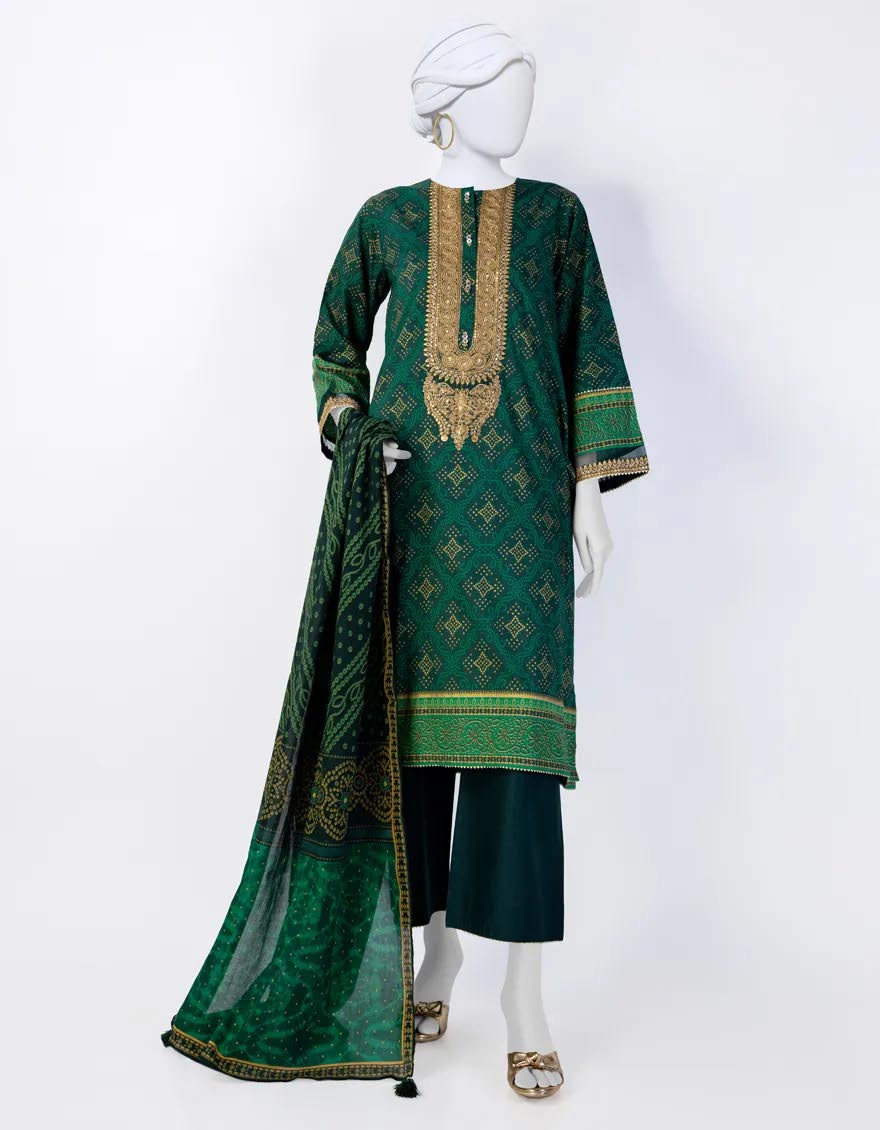 Original J. PREMIUM LAWN - 3 Piece Printed Lawn 003